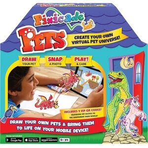 New-Draw Your Own Pets & Bring Them to Life On Your Mobile Device or Tablet